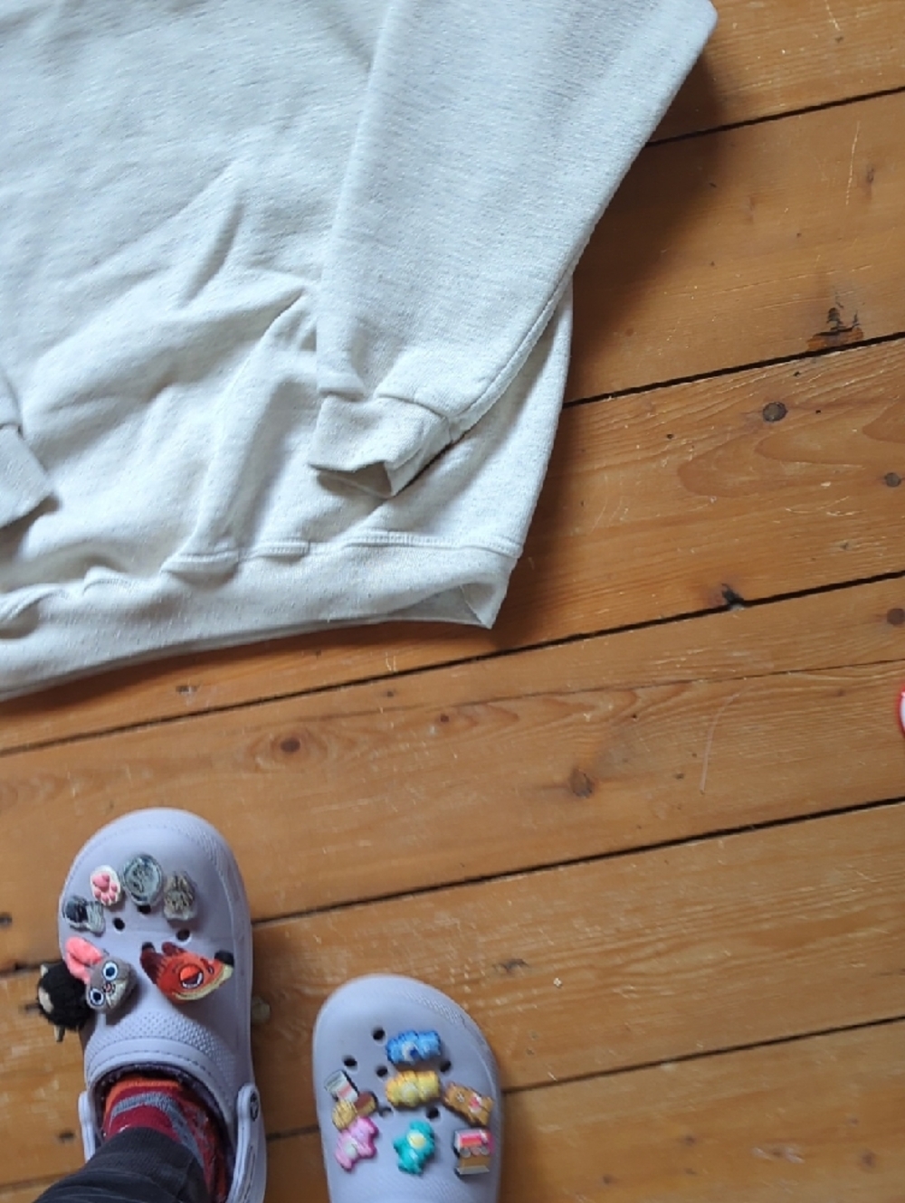 202-**VINTAGE**Northern Reflections Cream Pullover with Nature Graphic - Picture 5 of 6